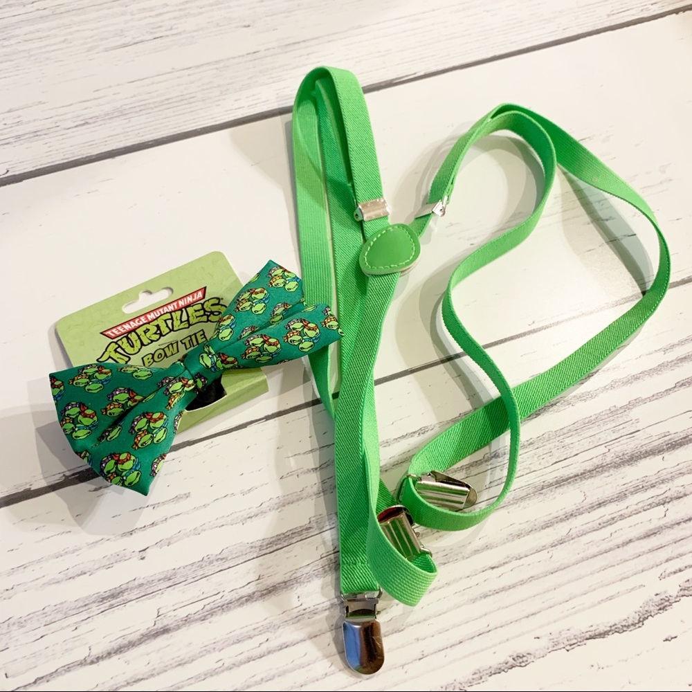 Teenage Mutant Ninja Turtles Bow Tie & Suspenders